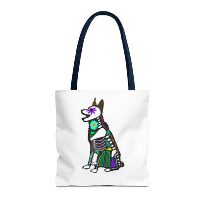 Dia de los Muertos German Shepard Tote Bag
