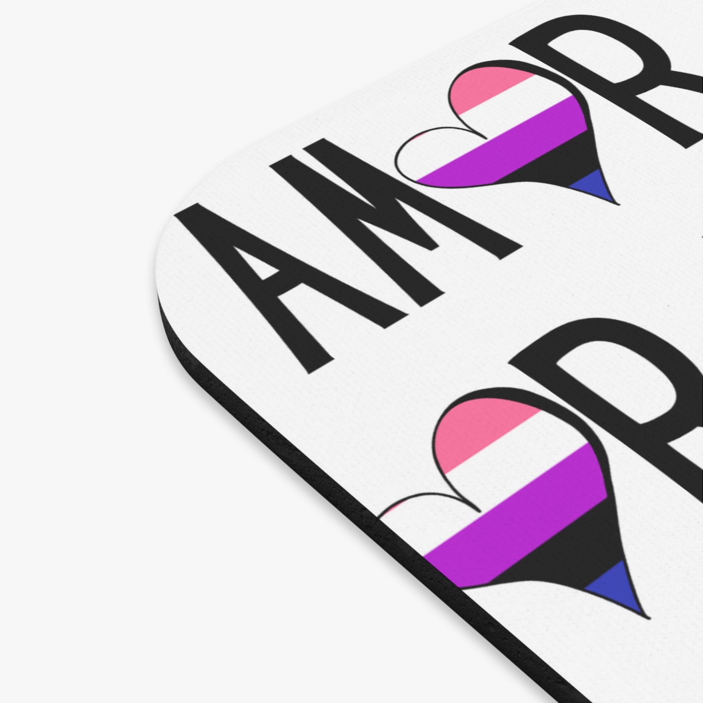 Amor Genderfluid Mouse Pad (Rectangle)