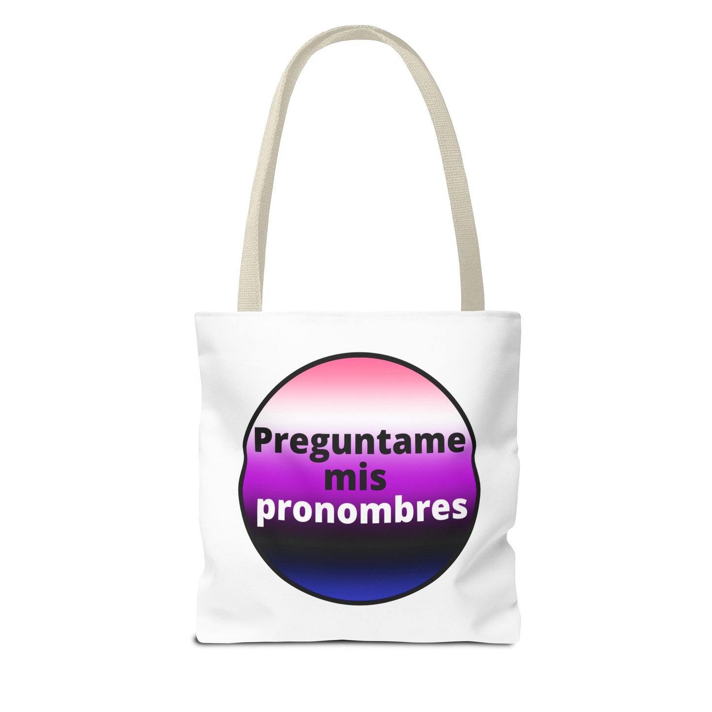 Preguntame mis Pronombres GenderFluid Tote Bag