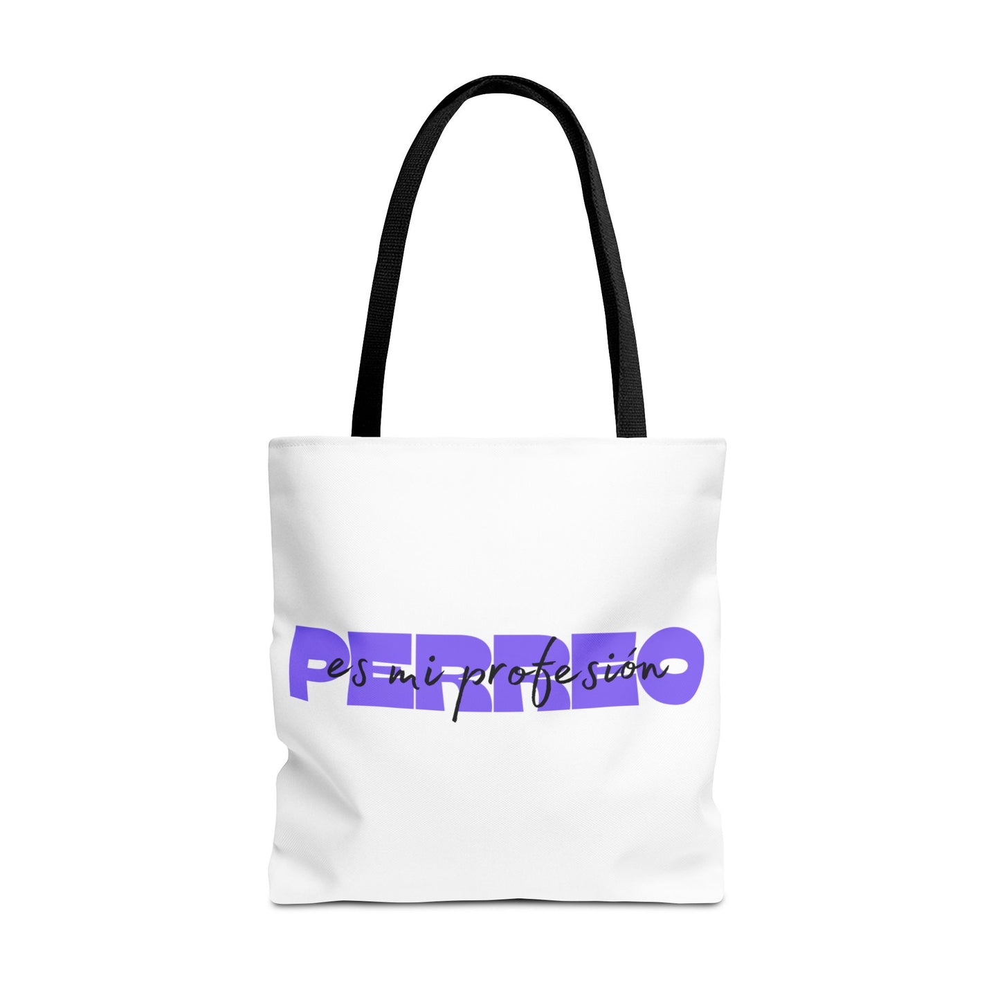 Perreo Es Mi Profesion Purple Tote Bag