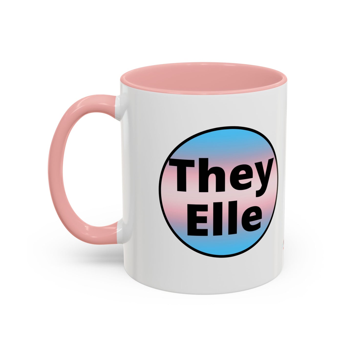 They / Elle Trans Coffee Mug