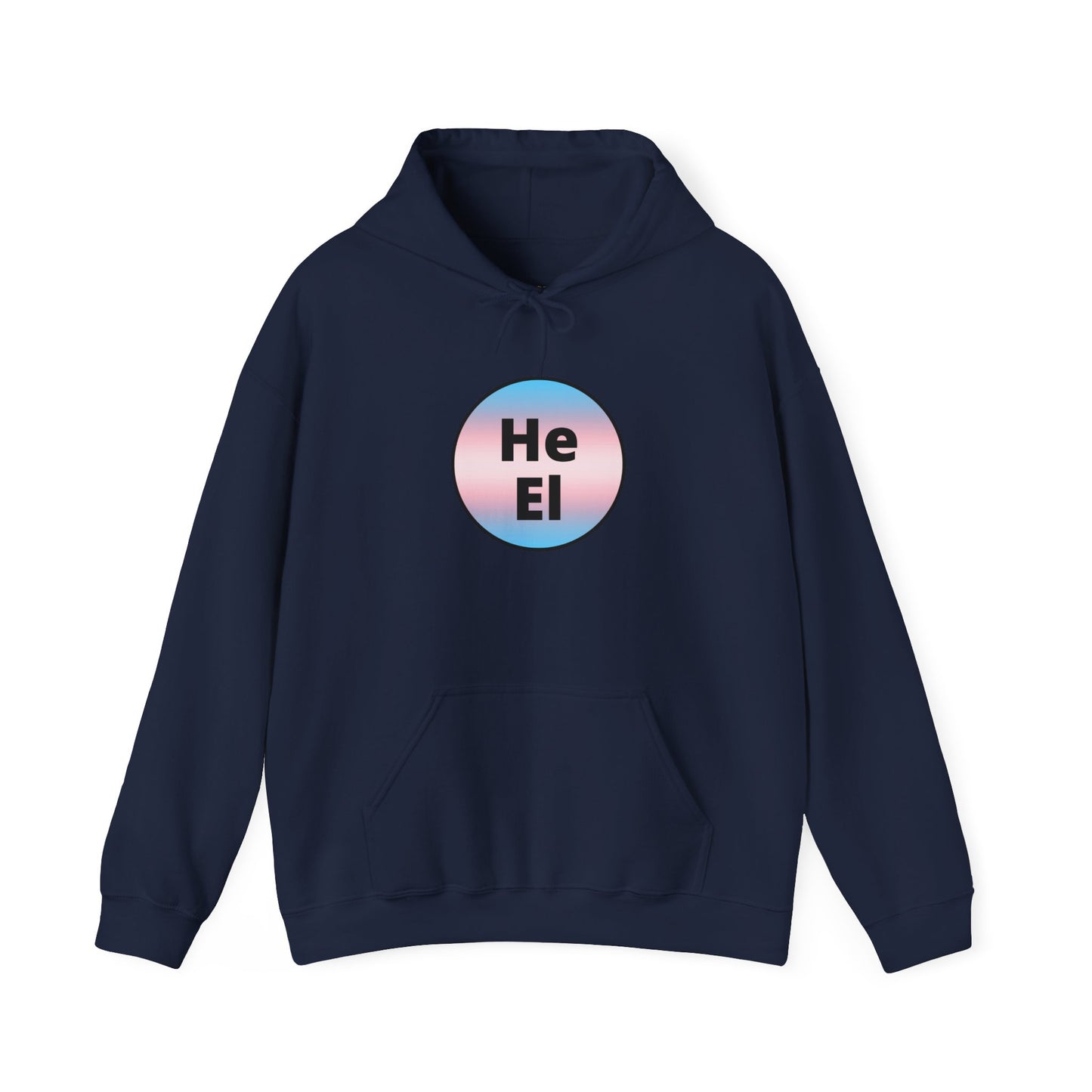 He / El Trans Hooded Sweatshirt