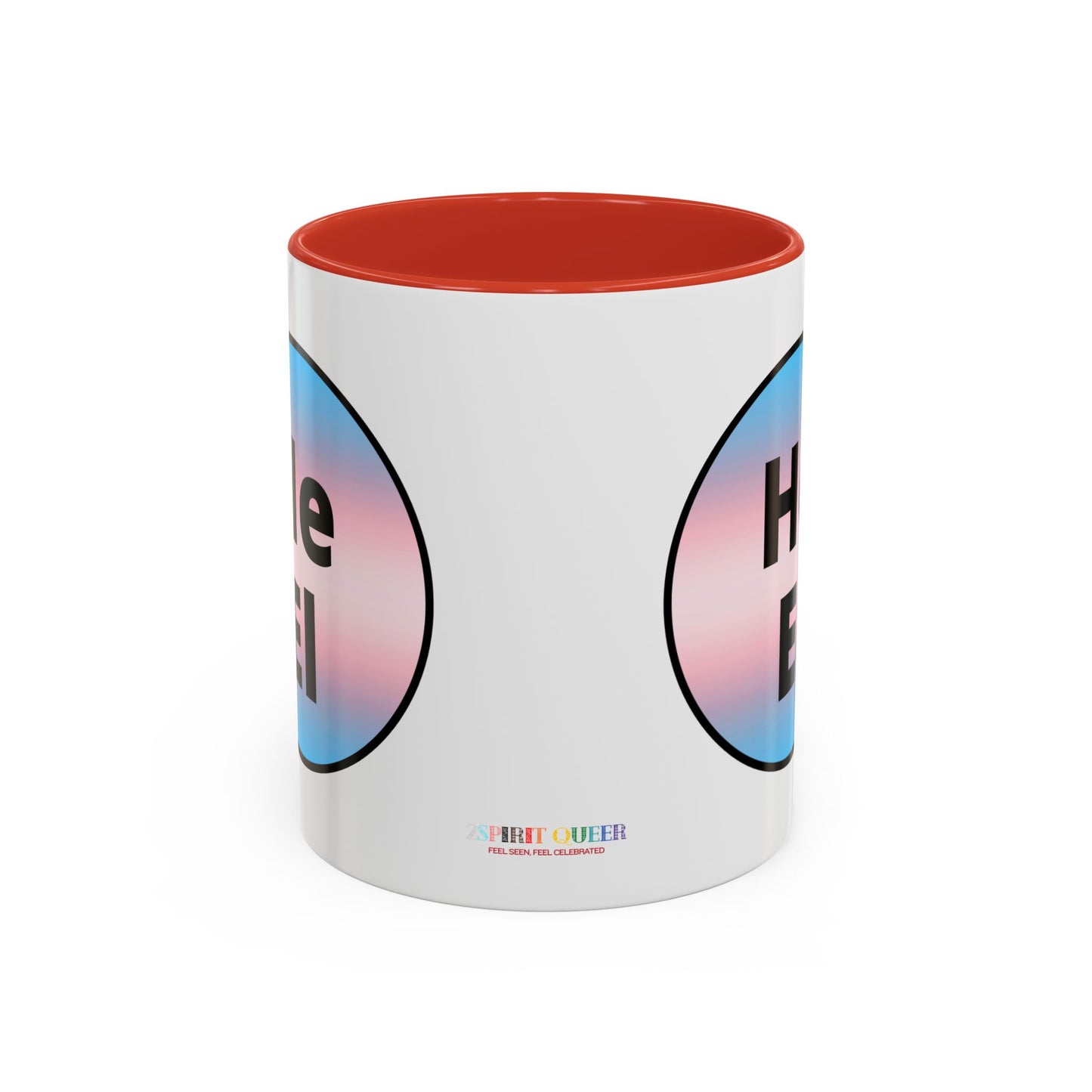He/El Trans Accent Coffee Mug