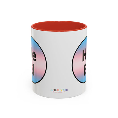 He/El Trans Accent Coffee Mug