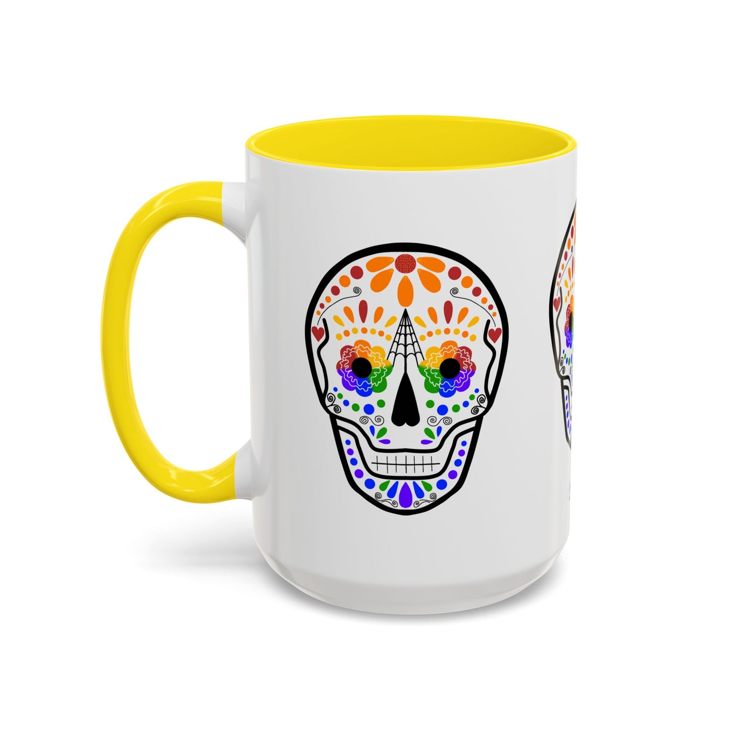 Queer Sugar Skull Coffee Mug