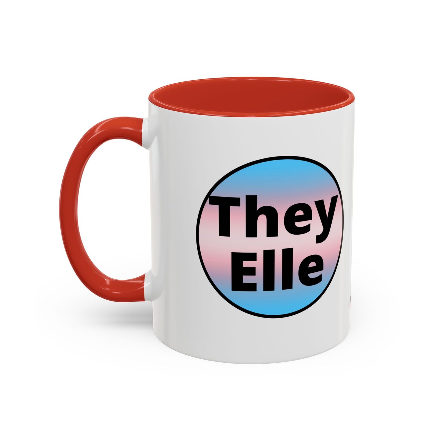 They / Elle Trans Coffee Mug