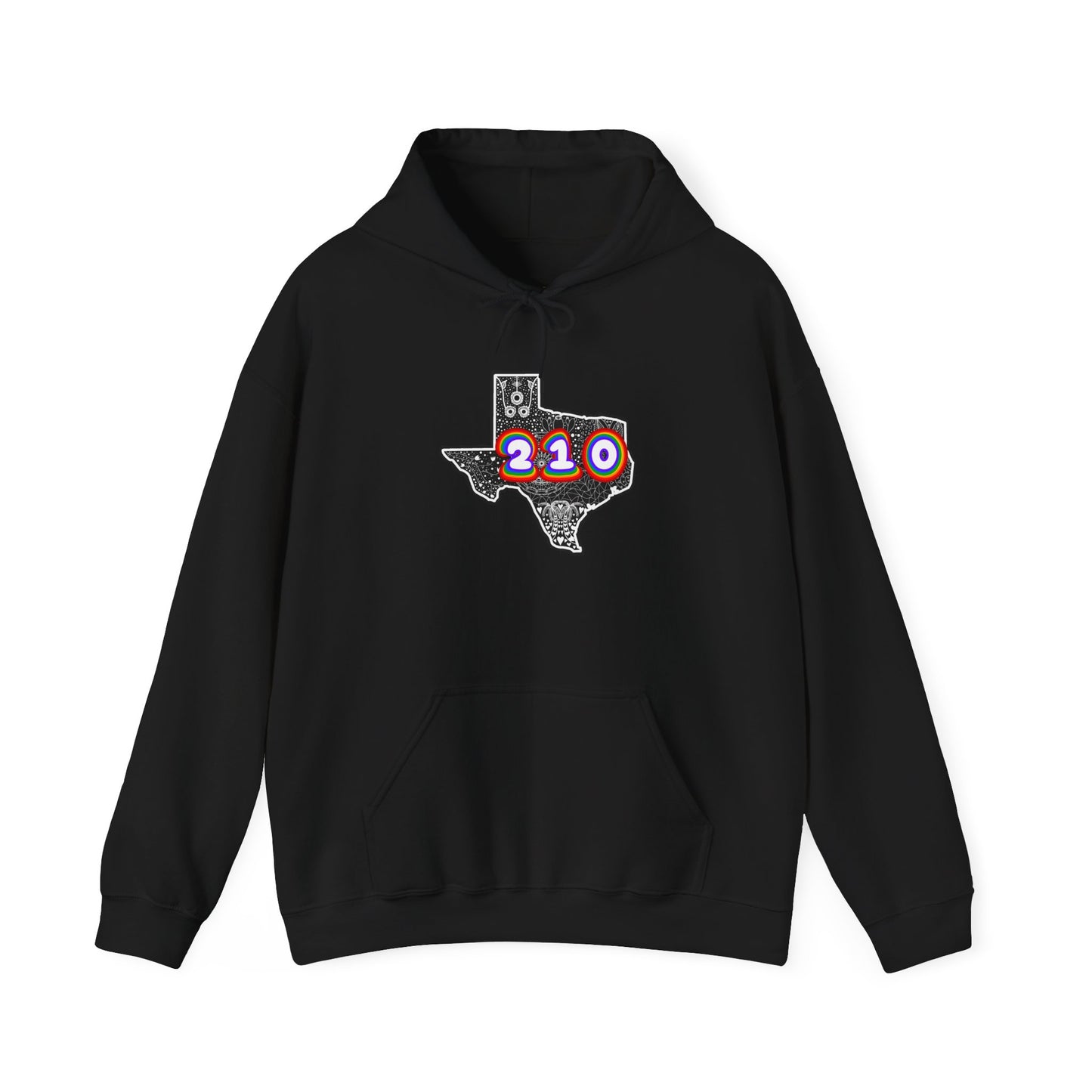 Texas 210 Hooded Sweatshirt