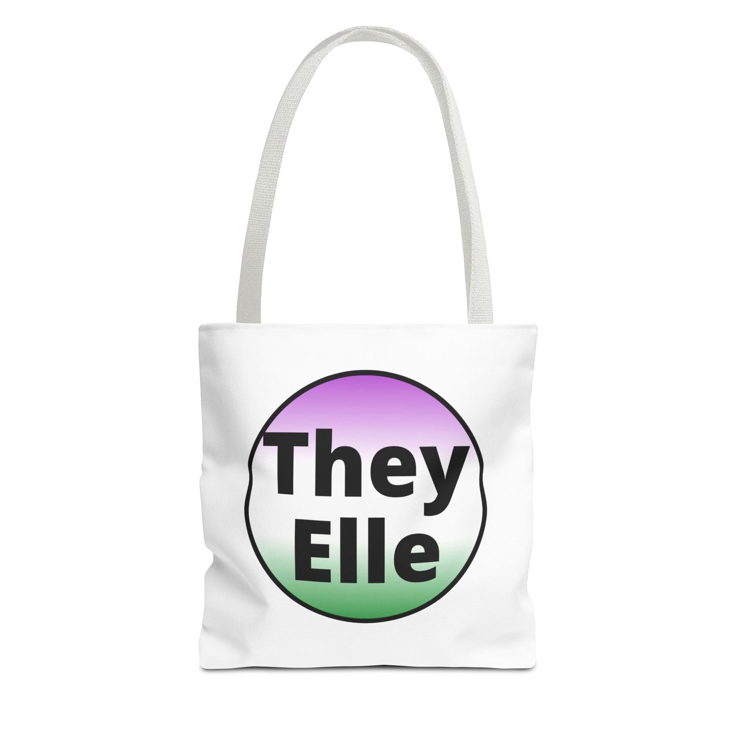 They/Elle - Gender NonConforming Tote Bag