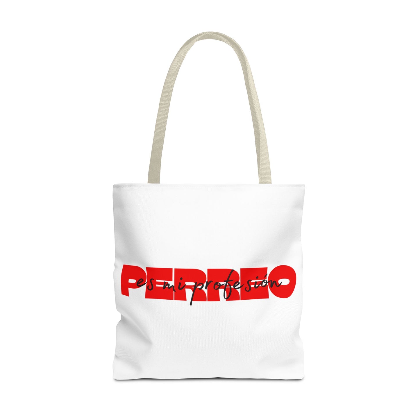 Perreo Es Mi Profesion Red Tote Bag