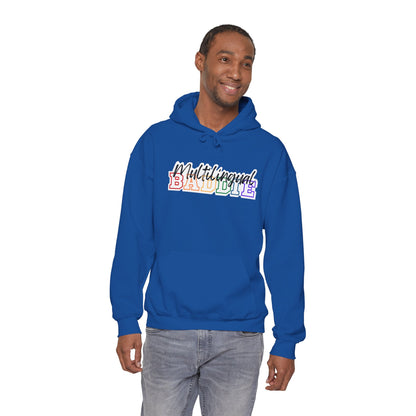 Multilingual Baddie Hooded Sweatshirt