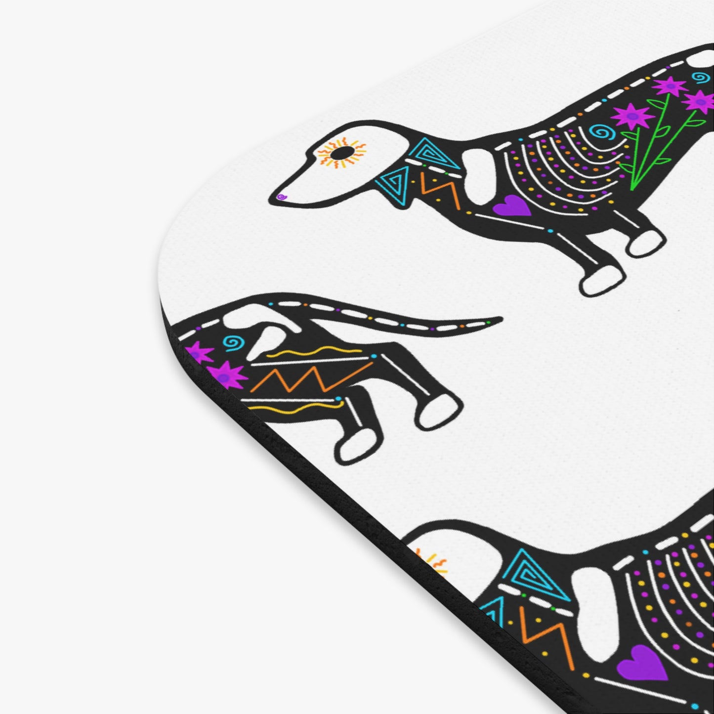 Dia de los Muertos Dachshaund Mouse Pad (Rectangle)