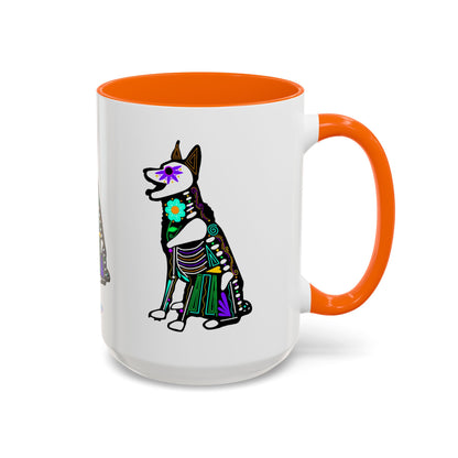 Dia de los Muertos German Shepard Coffee Mug