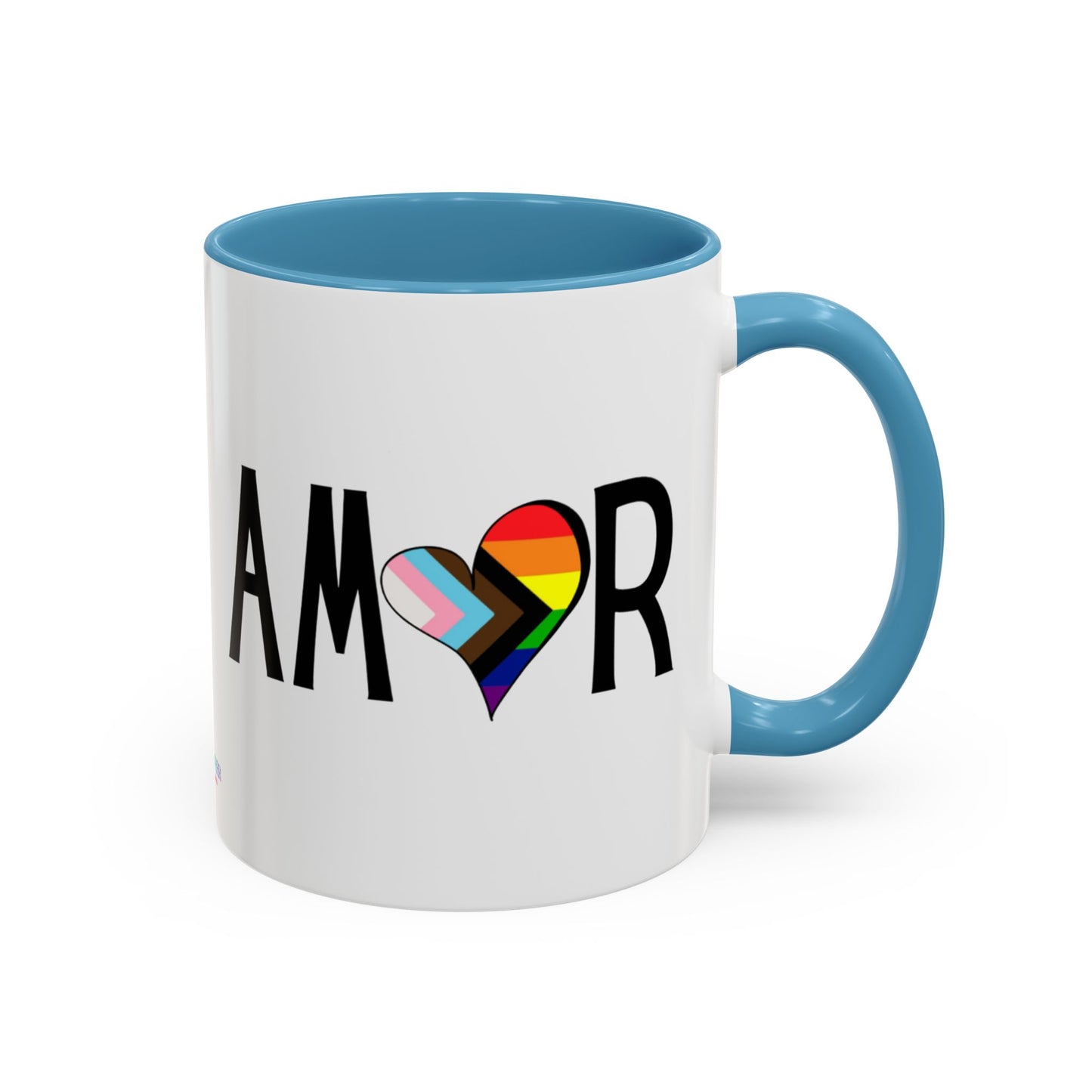 Amor  Inclusive Accent Coffee Mug