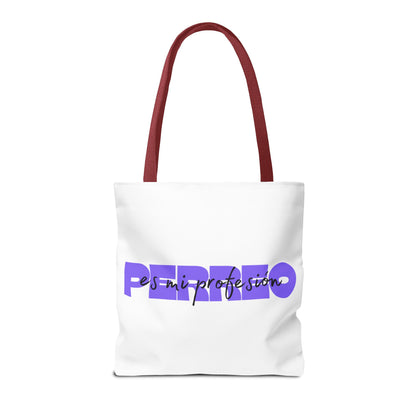 Perreo Es Mi Profesion Purple Tote Bag