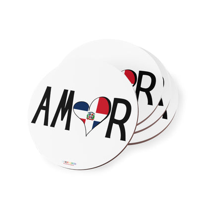 Amor Dominican Republic Coasters