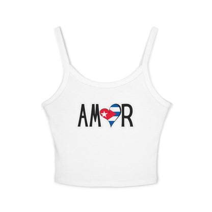 Amor Cuba Spaghetti Strap Tank Top
