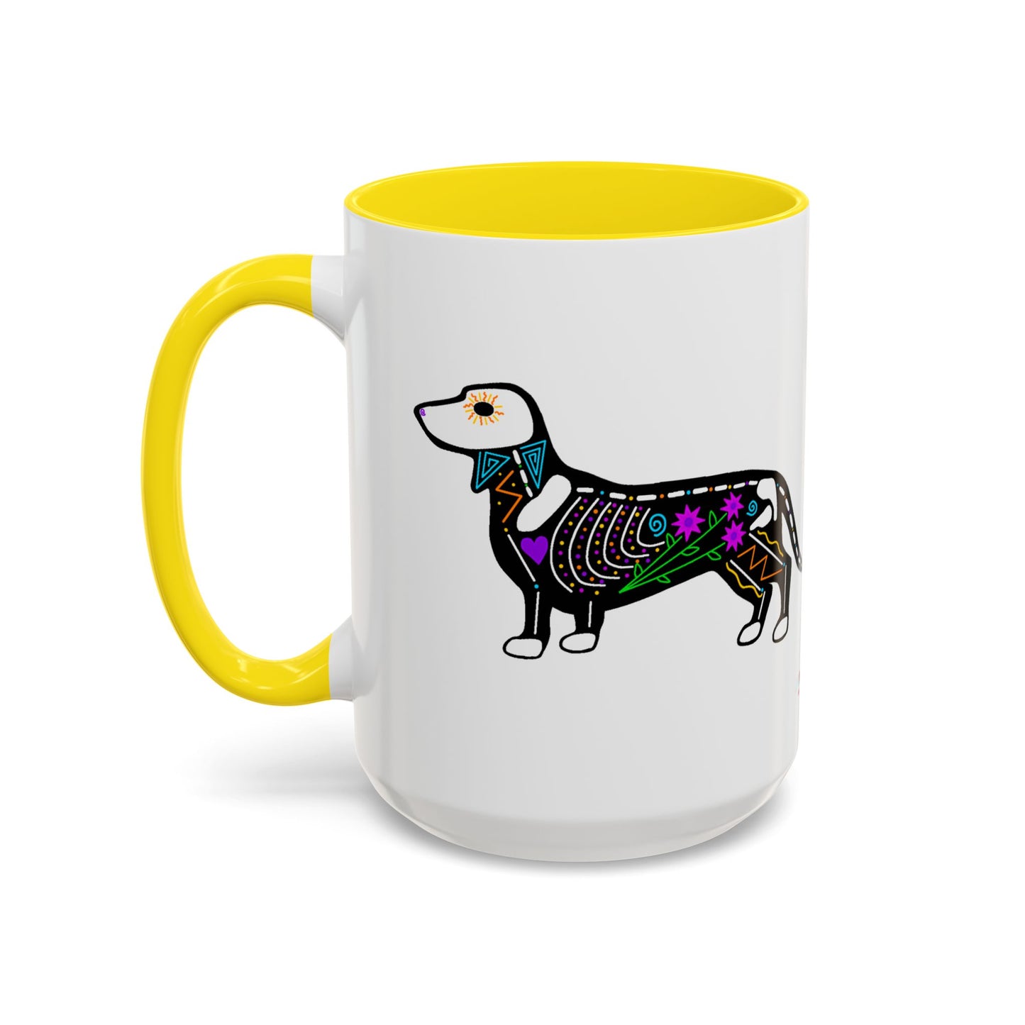 Dia de los Muertos Dachshaund Coffee Mug
