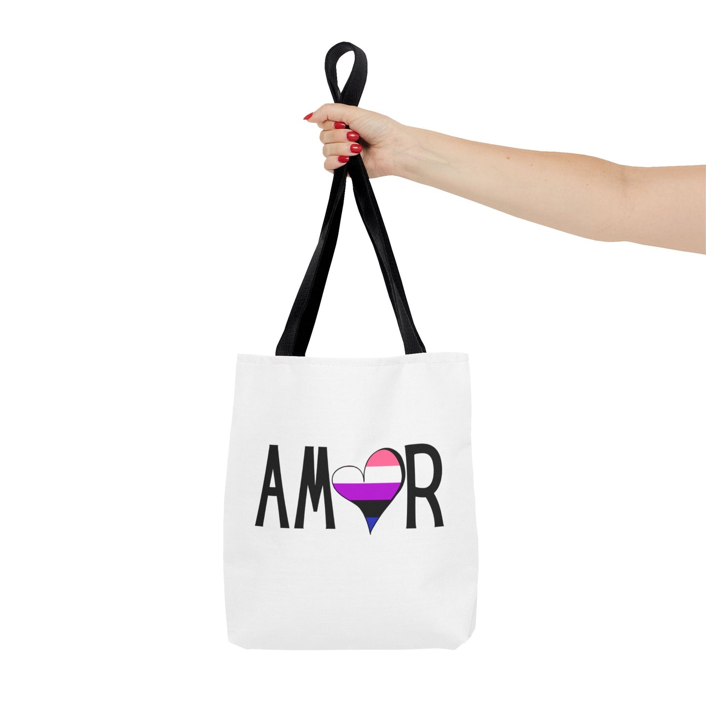 Amor Genderfluid Tote Bag