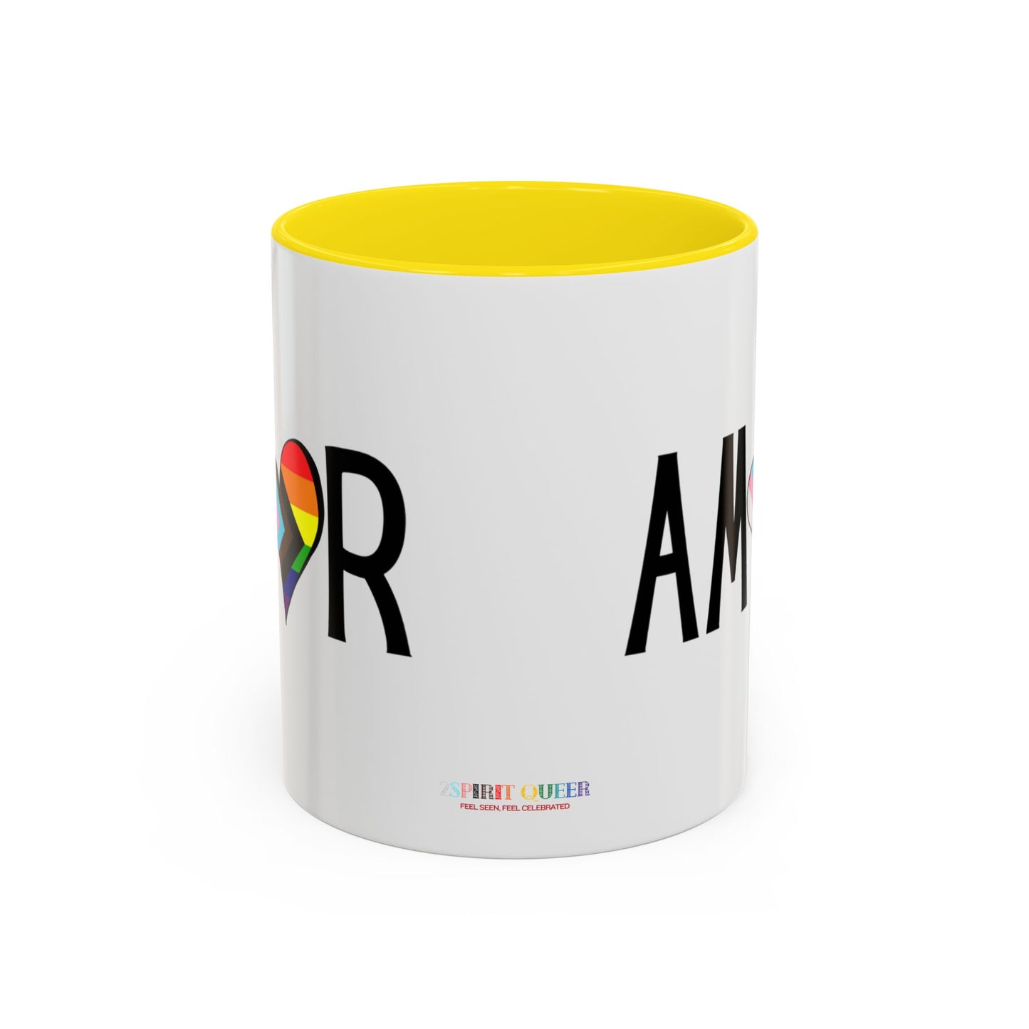 Amor  Inclusive Accent Coffee Mug