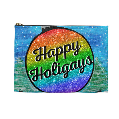Happy Holigays Accessory Pouch