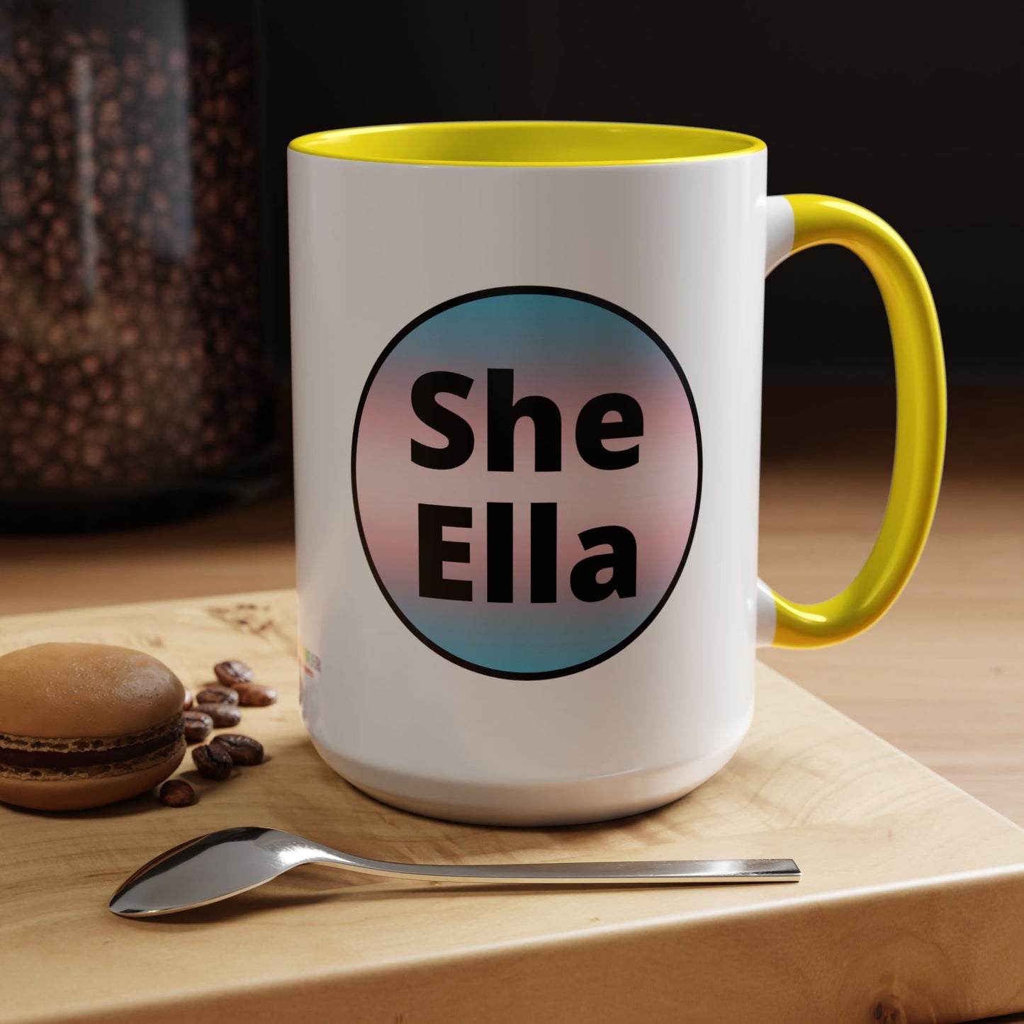She/Ella Trans Coffee Mug