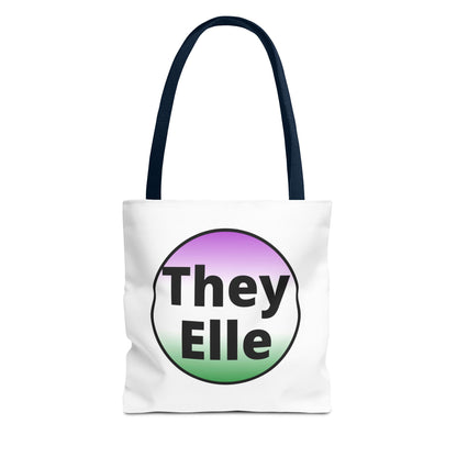 They/Elle - Gender NonConforming Tote Bag