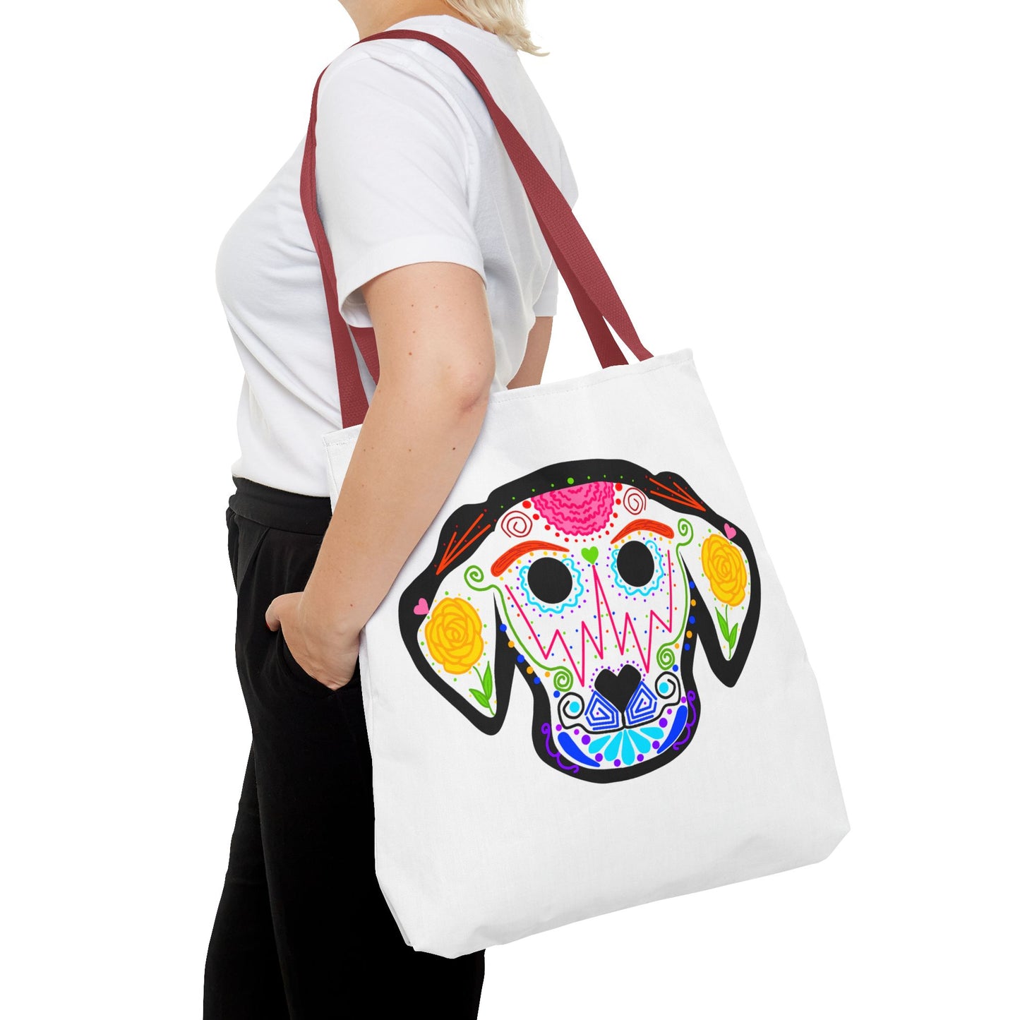 Dia de los Muertos Dog Tote Bag