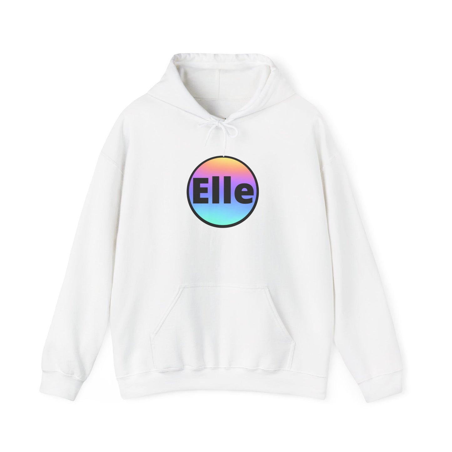 Elle Rainbow Hooded Sweatshirt