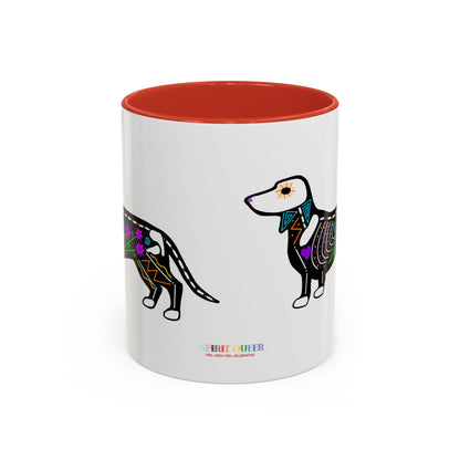 Dia de los Muertos Dachshaund Coffee Mug