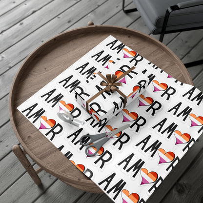 Amor Lesbian Gift Wrap Papers