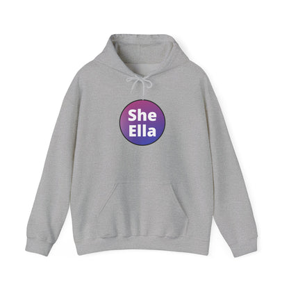 She / Ella Bi Hooded Sweatshirt