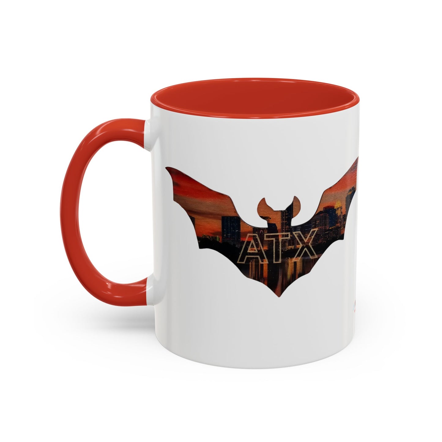 ATX Skyline Bat Coffee Mug