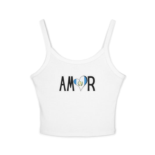 Amor Guatemala Spaghetti Strap Tank Top