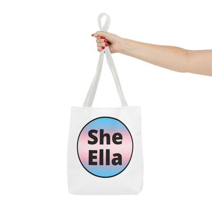 She/Ella Trans Tote Bag