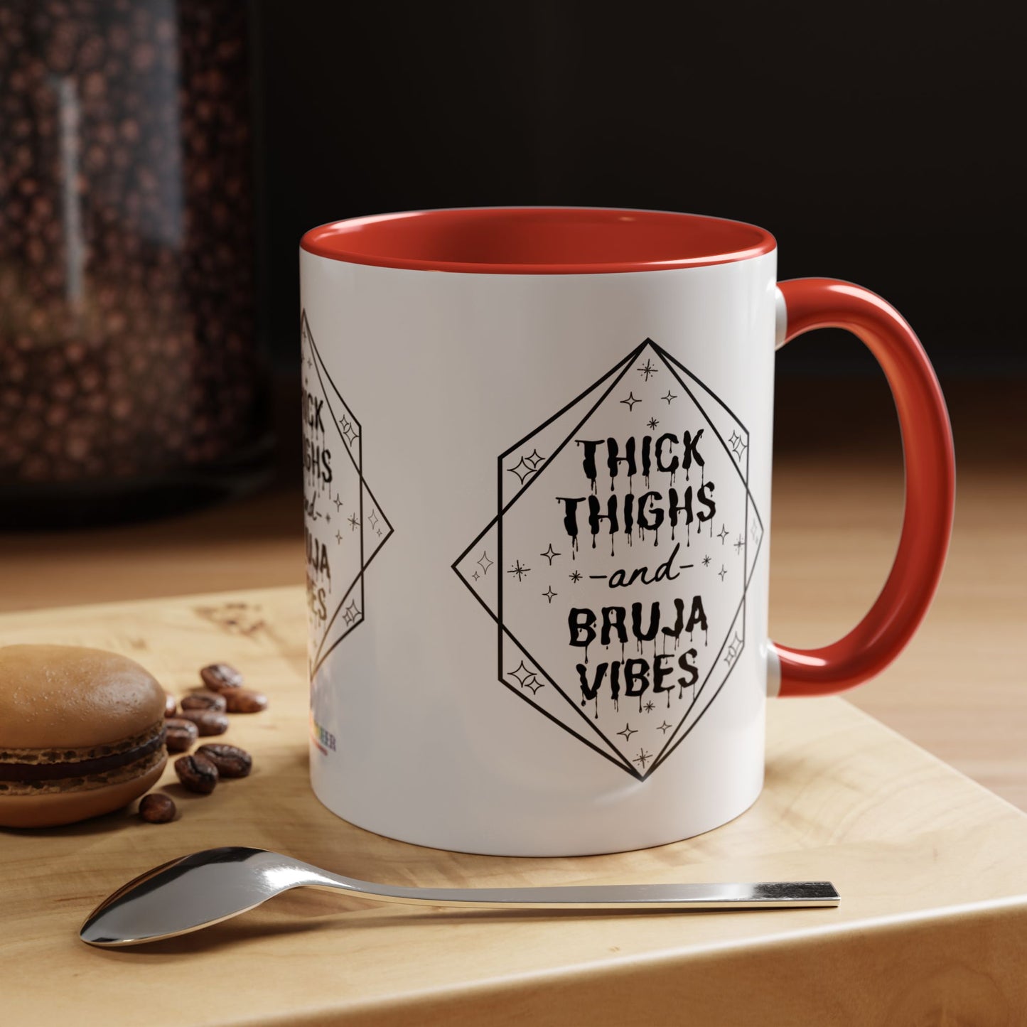 Thick Thighs Bruja Vibes Coffee Mug