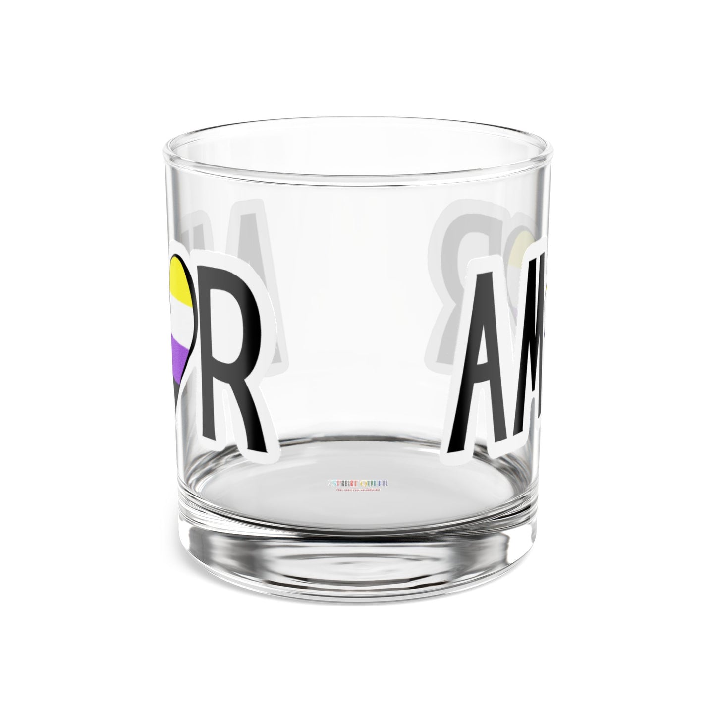 Amor  - NonBinary Rocks Glass, 10oz