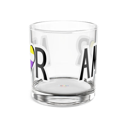 Amor  - NonBinary Rocks Glass, 10oz