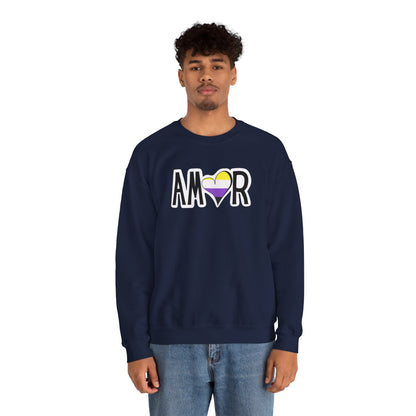 Amor Non Binary Crewneck Sweatshirt