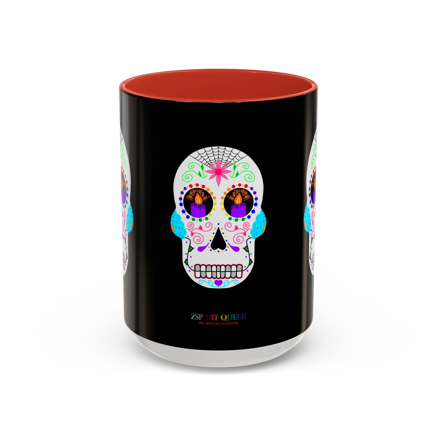 Queer Sugar Skull Coffee Mug