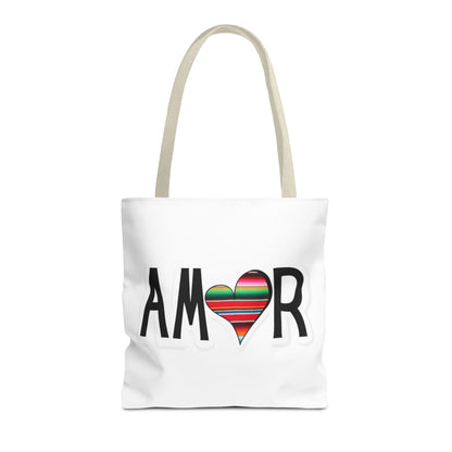 Amor Serape Tote Bag