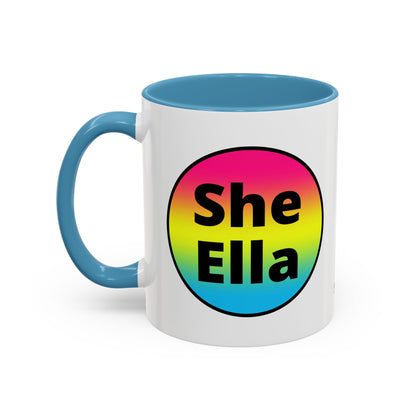 She/Ella Pan Coffee Mug