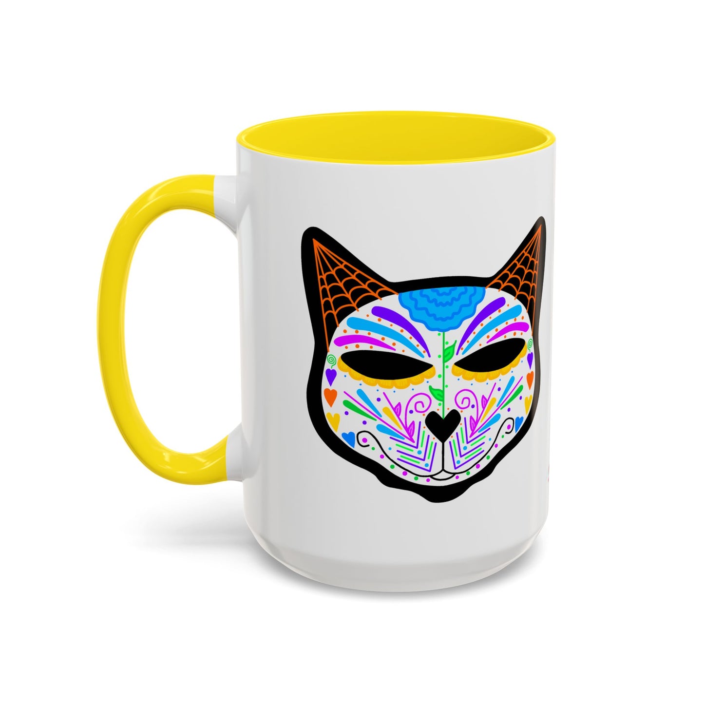 Dia de los Muertos Cat Coffee Mug