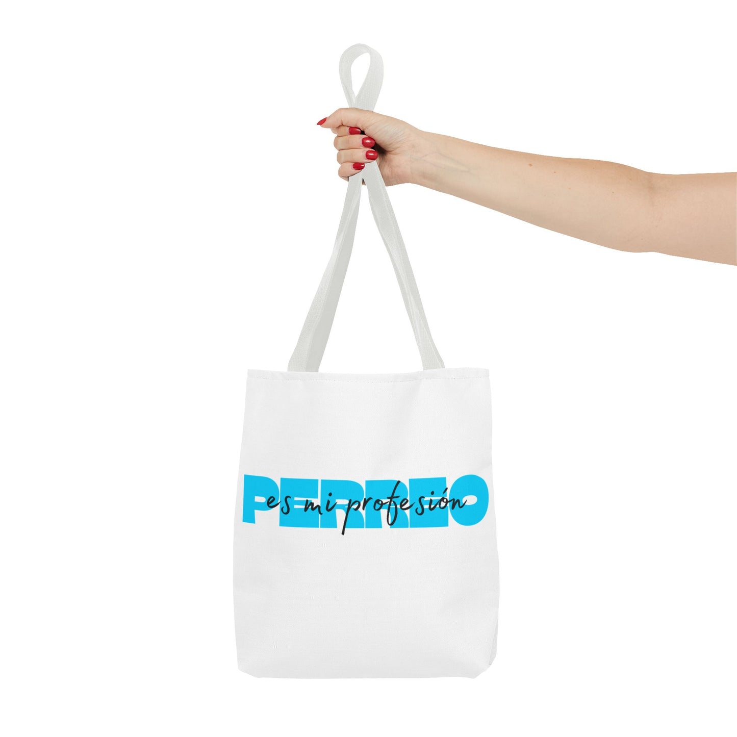 Perreo Es Mi Profesion Blue Tote Bag