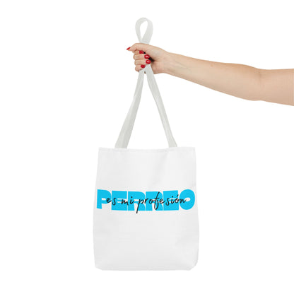 Perreo Es Mi Profesion Blue Tote Bag