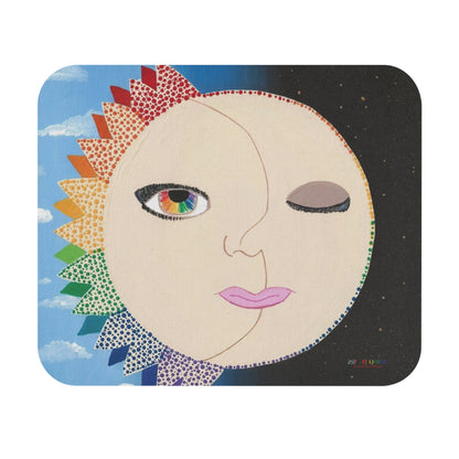 El Sol y La Luna Mouse Pad (Rectangle)