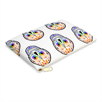 Queer Sugar Skull Accessory Pouch