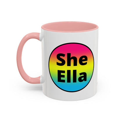 She/Ella Pan Coffee Mug