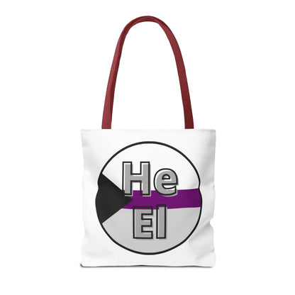 He/El Demi Tote Bag