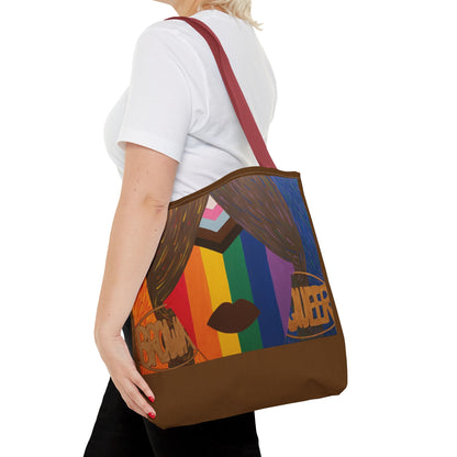 Brown and Queer Tote Bag