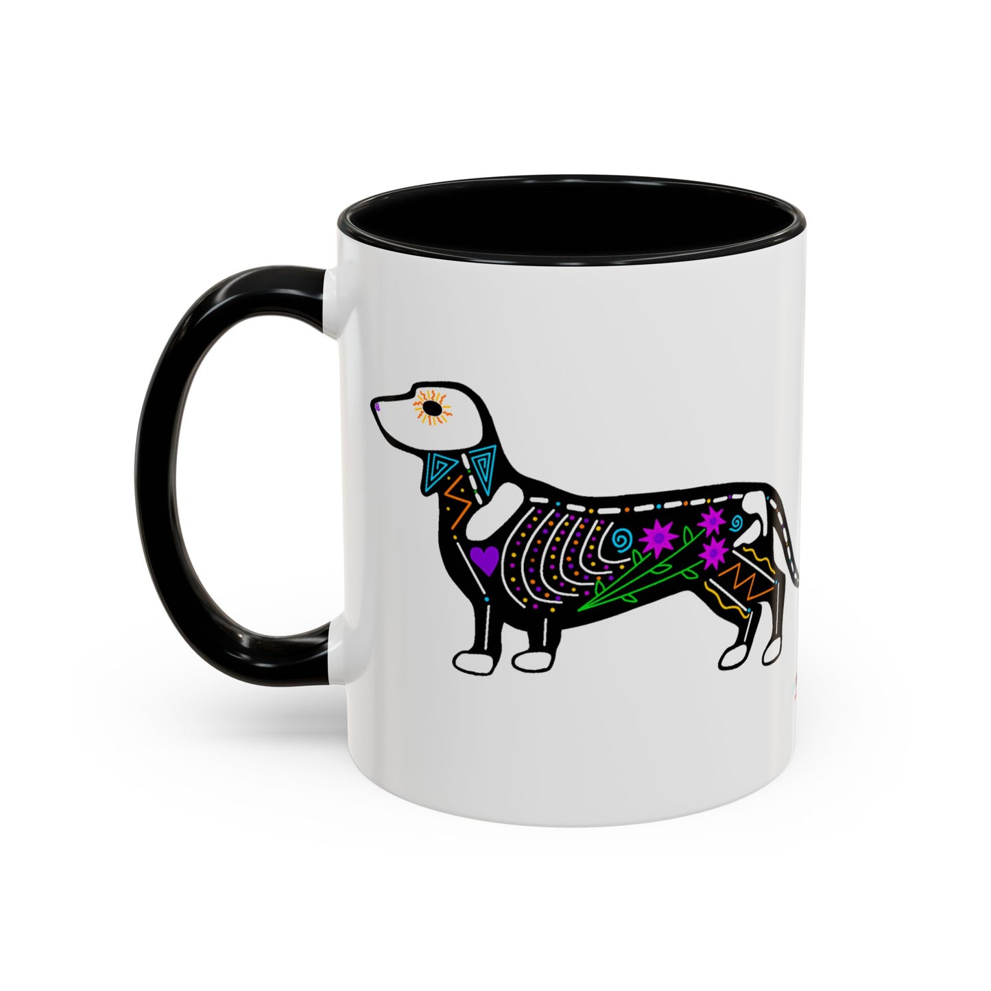 Dia de los Muertos Dachshaund Coffee Mug
